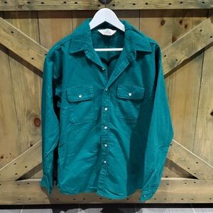 RedHead Green Casual Button Down Shirt
